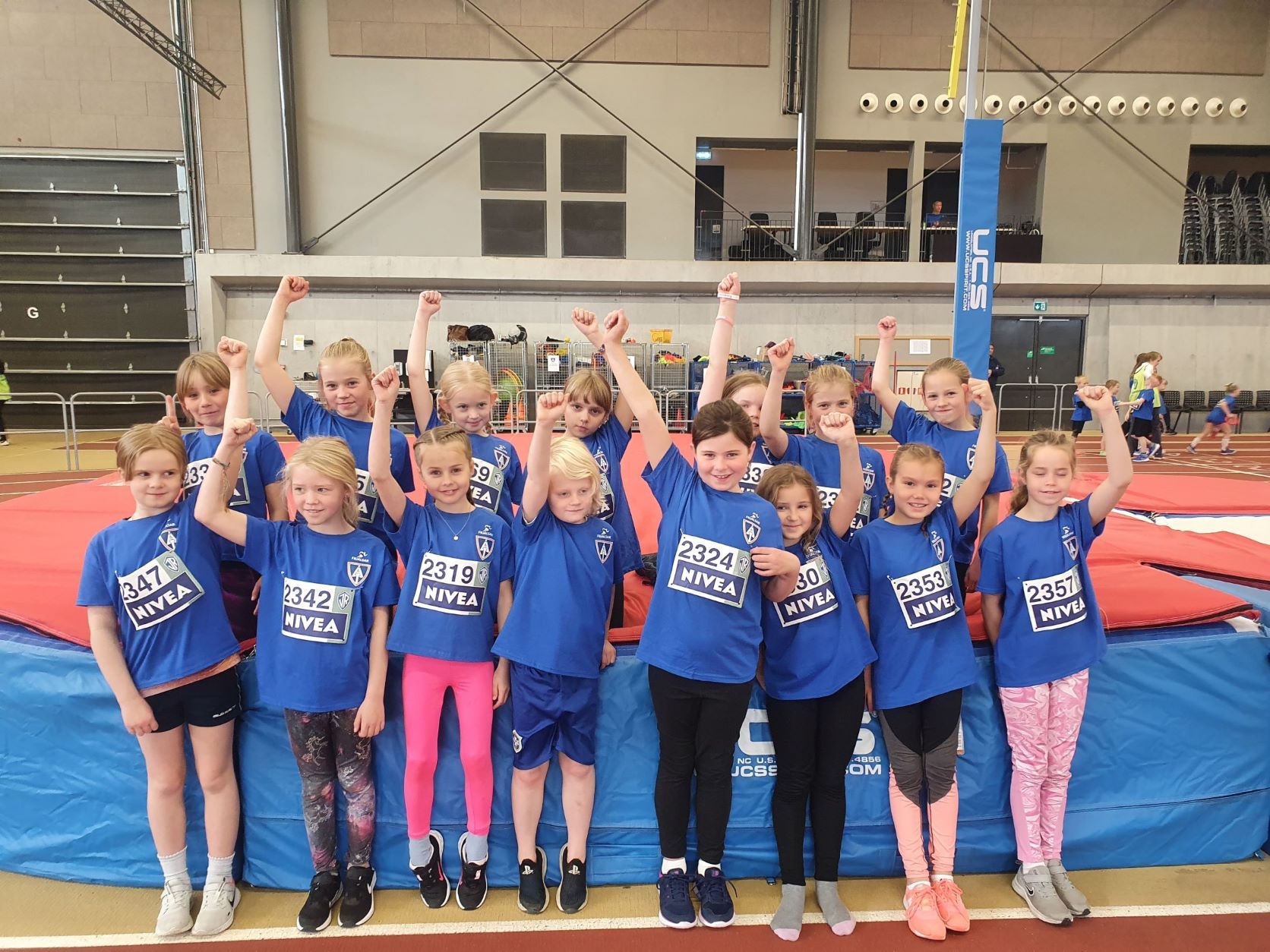 Hressir Ármenningar á Bronsleikum ÍR