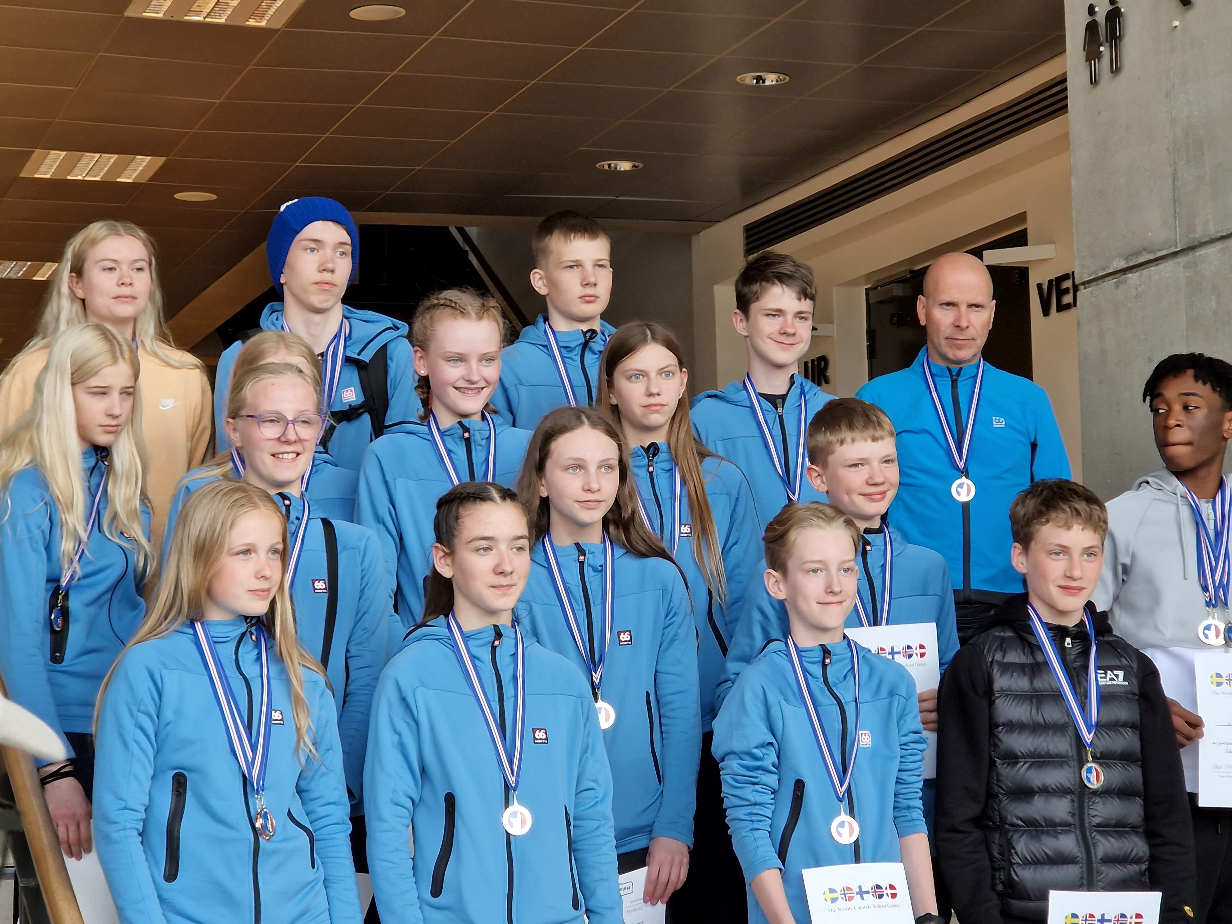 Flott frammistaða á grunnskólamóti í Helsinki