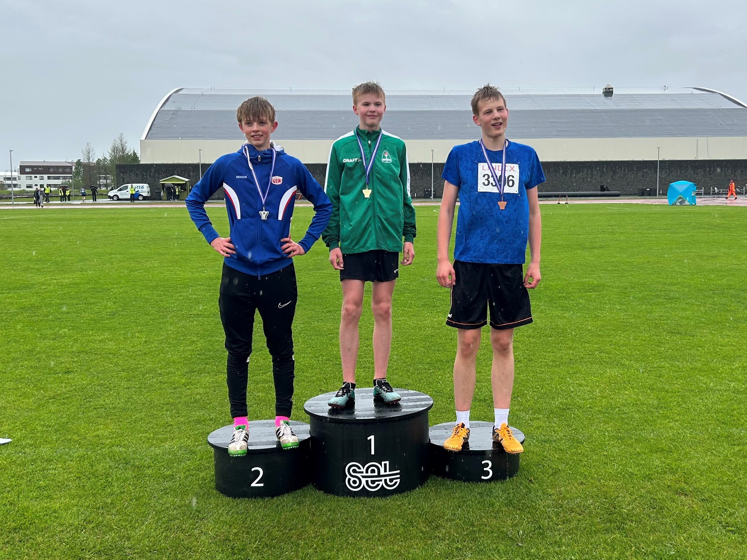 Létu veðrið ekki stoppa sig á MÍ 11-14 ára